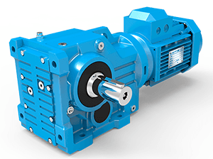Helical-Bevel Gear Motor